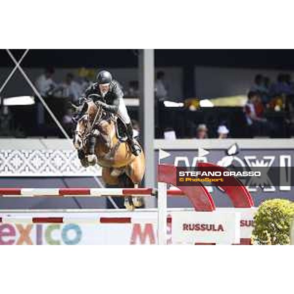 LGCT of Mexico City - Class 11 - Shane Sweetnam (IRL) on Cyklon - Mexico City, Campo Marte - 25 March 2018 - ph.Mario Grassia/LGCT