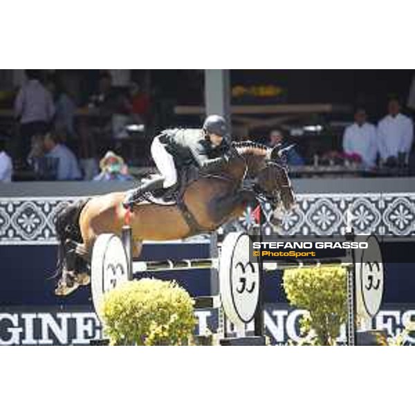 LGCT of Mexico City - Class 11 - Shane Sweetnam (IRL) on Cyklon - Mexico City, Campo Marte - 25 March 2018 - ph.Mario Grassia/LGCT