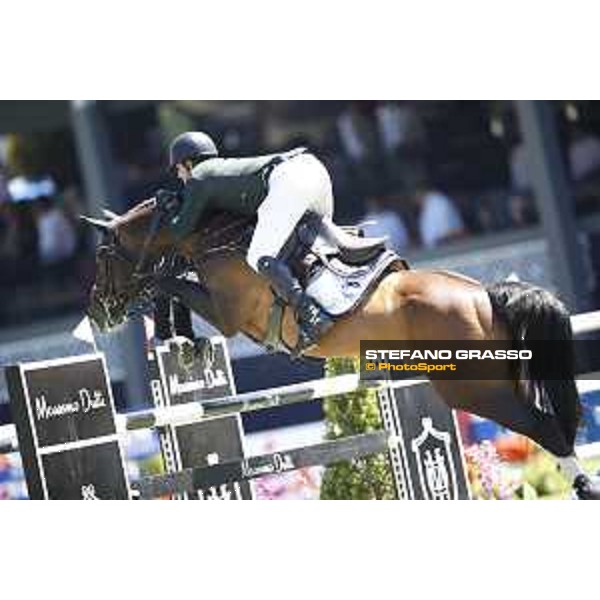 LGCT of Mexico City - Class 11 - Shane Sweetnam (IRL) on Cyklon - Mexico City, Campo Marte - 25 March 2018 - ph.Mario Grassia/LGCT