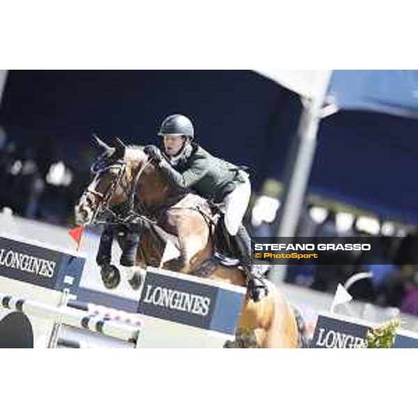 LGCT of Mexico City - Class 11 - Shane Sweetnam (IRL) on Cyklon - Mexico City, Campo Marte - 25 March 2018 - ph.Mario Grassia/LGCT