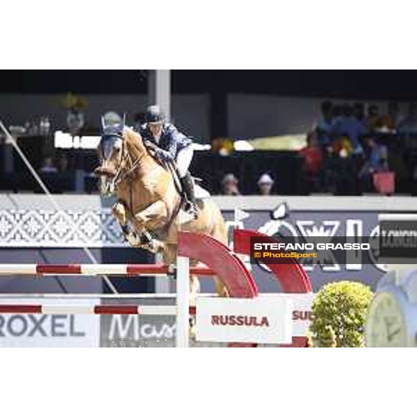 LGCT of Mexico City - Class 11 - Paola Amilibia (ESP) on Tarzan de Flandre - Mexico City, Campo Marte - 25 March 2018 - ph.Mario Grassia/LGCT