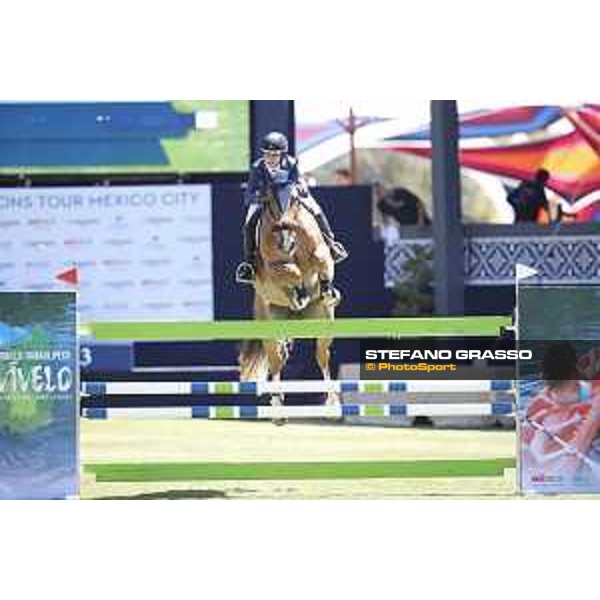 LGCT of Mexico City - Class 11 - Paola Amilibia (ESP) on Tarzan de Flandre - Mexico City, Campo Marte - 25 March 2018 - ph.Mario Grassia/LGCT