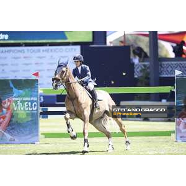 LGCT of Mexico City - Class 11 - Paola Amilibia (ESP) on Tarzan de Flandre - Mexico City, Campo Marte - 25 March 2018 - ph.Mario Grassia/LGCT