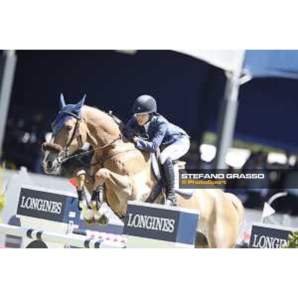 LGCT of Mexico City - Class 11 - Paola Amilibia (ESP) on Tarzan de Flandre - Mexico City, Campo Marte - 25 March 2018 - ph.Mario Grassia/LGCT