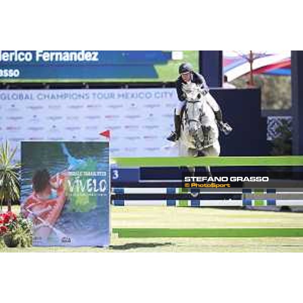 LGCT of Mexico City - Class 11 - Federico Fernandez (MEX) on Davidoff - Mexico City, Campo Marte - 25 March 2018 - ph.Mario Grassia/LGCT