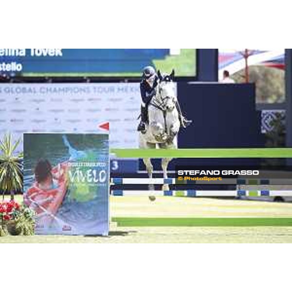 LGCT of Mexico City - Class 11 - Evelina Tovek (SWE) on Castello - Mexico City, Campo Marte - 25 March 2018 - ph.Mario Grassia/LGCT