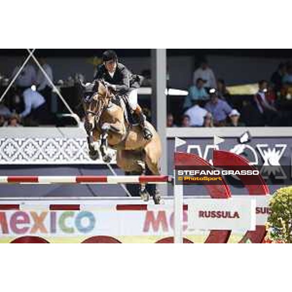 LGCT of Mexico City - Class 11 - Luiz Felipe de Azevedo Filho (BRA) on Chaccomo - Mexico City, Campo Marte - 25 March 2018 - ph.Mario Grassia/LGCT