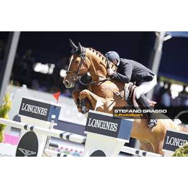 LGCT of Mexico City - Class 11 - Roger Yves Bost (FRA) on Vino D\'Espinet - Mexico City, Campo Marte - 25 March 2018 - ph.Mario Grassia/LGCT