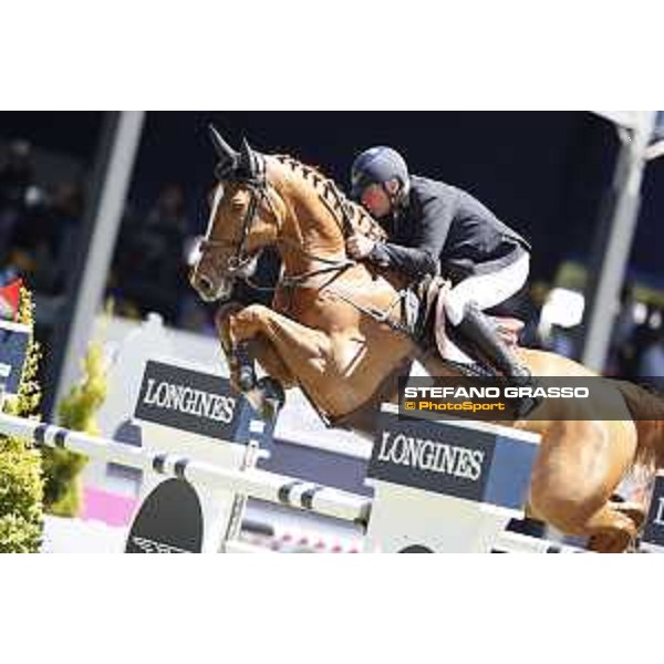 LGCT of Mexico City - Class 11 - Roger Yves Bost (FRA) on Vino D\'Espinet - Mexico City, Campo Marte - 25 March 2018 - ph.Mario Grassia/LGCT