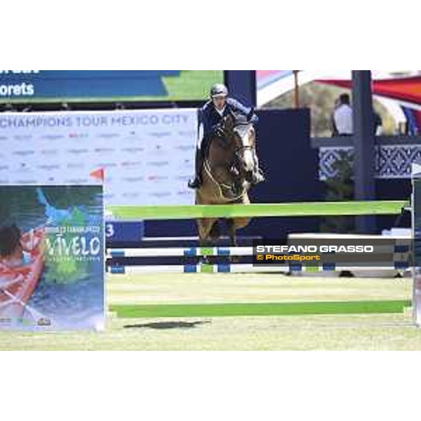 LGCT of Mexico City - Class 11 - Steve Guerdat (SUI) on Ulysse des Forets - Mexico City, Campo Marte - 25 March 2018 - ph.Mario Grassia/LGCT