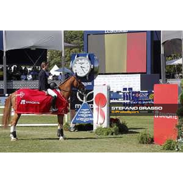 LGCT of Mexico City - Class 12 - Prize giving ceremony - Pieter Devos (BEL) on Apart - Mexico City, Campo Marte - 25 March 2018 - ph.Mario Grassia/LGCT