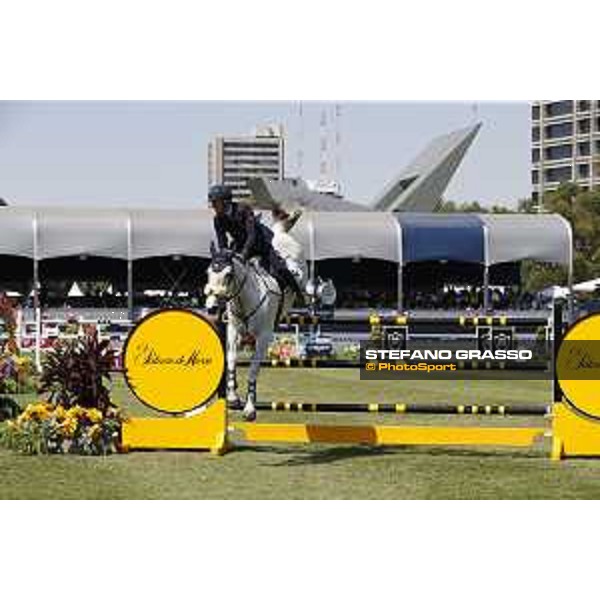 LGCT of Mexico City - Class 12 - Lorenzo de Luca (ITA) on Limestone Grey - Mexico City, Campo Marte - 25 March 2018 - ph.Mario Grassia/LGCT