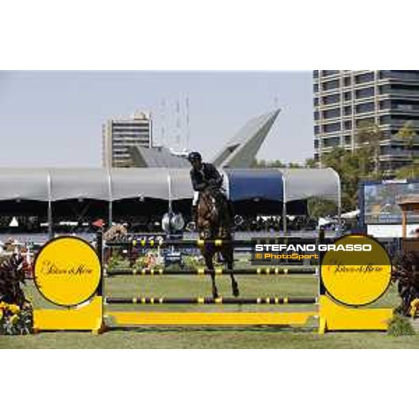 LGCT of Mexico City - Class 12 - Carlos Enrique Lopez Lizarazo (COL) on Ulhane de Conde - Mexico City, Campo Marte - 25 March 2018 - ph.Mario Grassia/LGCT