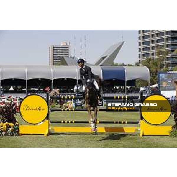 LGCT of Mexico City - Class 12 - Carlos Enrique Lopez Lizarazo (COL) on Ulhane de Conde - Mexico City, Campo Marte - 25 March 2018 - ph.Mario Grassia/LGCT