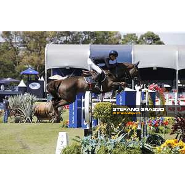 LGCT of Mexico City - Class 12 - Carlos Enrique Lopez Lizarazo (COL) on Ulhane de Conde - Mexico City, Campo Marte - 25 March 2018 - ph.Mario Grassia/LGCT