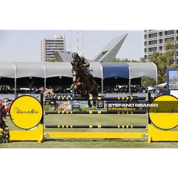 LGCT of Mexico City - Class 12 - Alberto Zorzi (ITA) on Fair Light van?t Heike - Mexico City, Campo Marte - 25 March 2018 - ph.Mario Grassia/LGCT