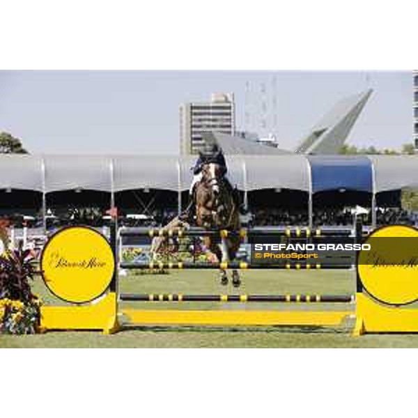 LGCT of Mexico City - Class 12 - Anna Kellnerova (CZE) on Calcourt Falklund - Mexico City, Campo Marte - 25 March 2018 - ph.Mario Grassia/LGCT