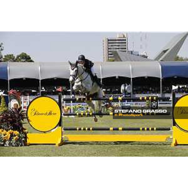LGCT of Mexico City - Class 12 - Prize giving ceremony - Pieter Devos (BEL) on Apart - Mexico City, Campo Marte - 25 March 2018 - ph.Mario Grassia/LGCT