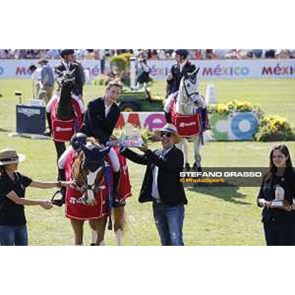 LGCT of Mexico City - Class 12 - Prize giving ceremony - Pieter Devos (BEL) on Apart - Mexico City, Campo Marte - 25 March 2018 - ph.Mario Grassia/LGCT