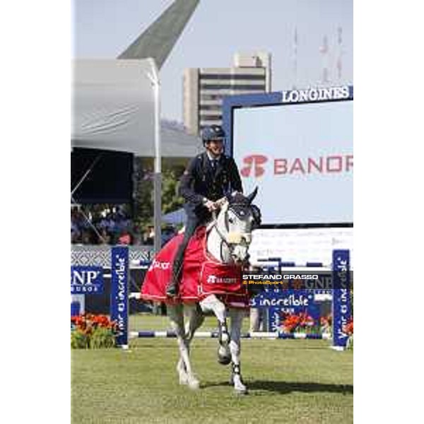LGCT of Mexico City - Class 12 - Prize giving ceremony - Pieter Devos (BEL) on Apart - Mexico City, Campo Marte - 25 March 2018 - ph.Mario Grassia/LGCT