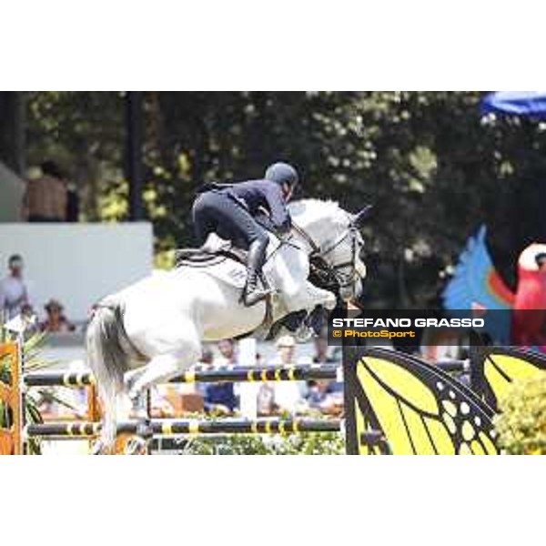 LGCT of Mexico City - Class 12 - Lorenzo de Luca (ITA) on Limestone Grey - Mexico City, Campo Marte - 25 March 2018 - ph.Mario Grassia/LGCT