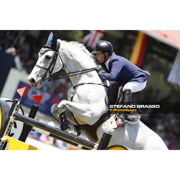 LGCT of Mexico City - Class 12 - Rene Lopez (COL) on Big Brother - Mexico City, Campo Marte - 25 March 2018 - ph.Mario Grassia/LGCT