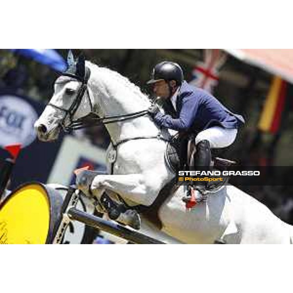 LGCT of Mexico City - Class 12 - Rene Lopez (COL) on Big Brother - Mexico City, Campo Marte - 25 March 2018 - ph.Mario Grassia/LGCT
