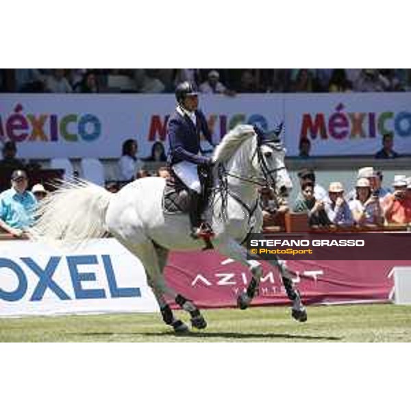 LGCT of Mexico City - Class 12 - Rene Lopez (COL) on Big Brother - Mexico City, Campo Marte - 25 March 2018 - ph.Mario Grassia/LGCT