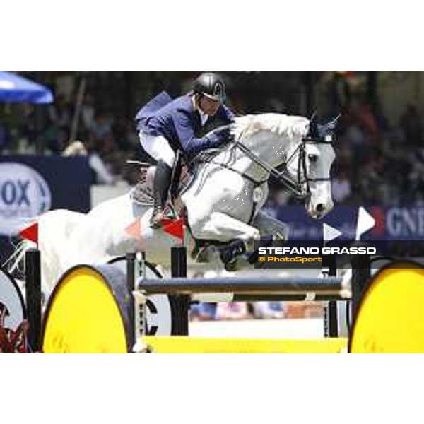 LGCT of Mexico City - Class 12 - Rene Lopez (COL) on Big Brother - Mexico City, Campo Marte - 25 March 2018 - ph.Mario Grassia/LGCT