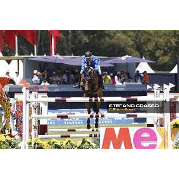 LGCT of Mexico City - Class 12 - Christian Ahlmann (GER) on Ailina 6 - Mexico City, Campo Marte - 25 March 2018 - ph.Mario Grassia/LGCT