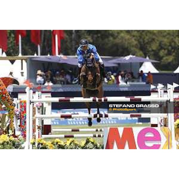 LGCT of Mexico City - Class 12 - Christian Ahlmann (GER) on Ailina 6 - Mexico City, Campo Marte - 25 March 2018 - ph.Mario Grassia/LGCT