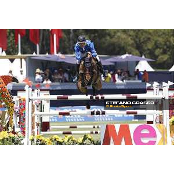 LGCT of Mexico City - Class 12 - Christian Ahlmann (GER) on Ailina 6 - Mexico City, Campo Marte - 25 March 2018 - ph.Mario Grassia/LGCT