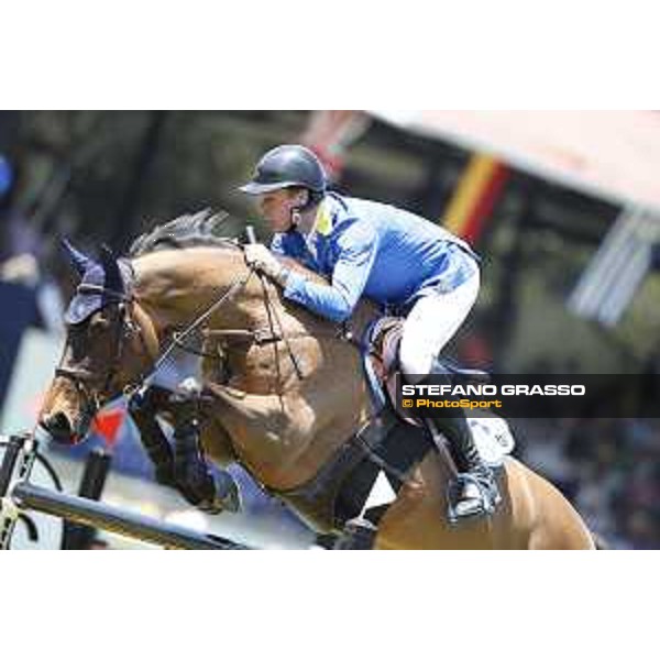 LGCT of Mexico City - Class 12 - Christian Ahlmann (GER) on Ailina 6 - Mexico City, Campo Marte - 25 March 2018 - ph.Mario Grassia/LGCT