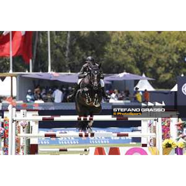 LGCT of Mexico City - Class 12 - Jerome Guery (BEL) on Kel\'Star du Vingt Ponts - Mexico City, Campo Marte - 25 March 2018 - ph.Mario Grassia/LGCT