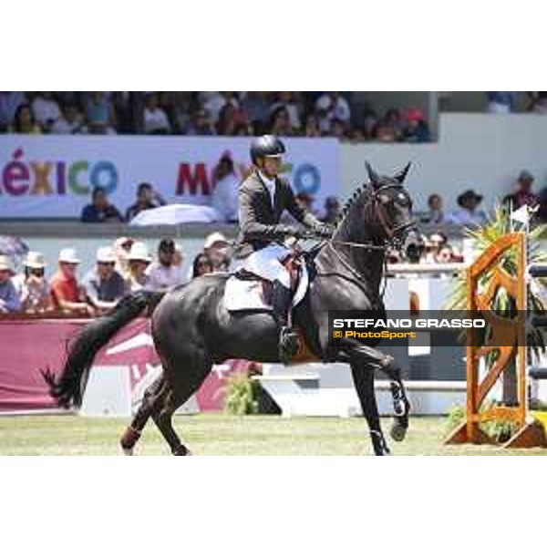 LGCT of Mexico City - Class 12 - Jerome Guery (BEL) on Kel\'Star du Vingt Ponts - Mexico City, Campo Marte - 25 March 2018 - ph.Mario Grassia/LGCT