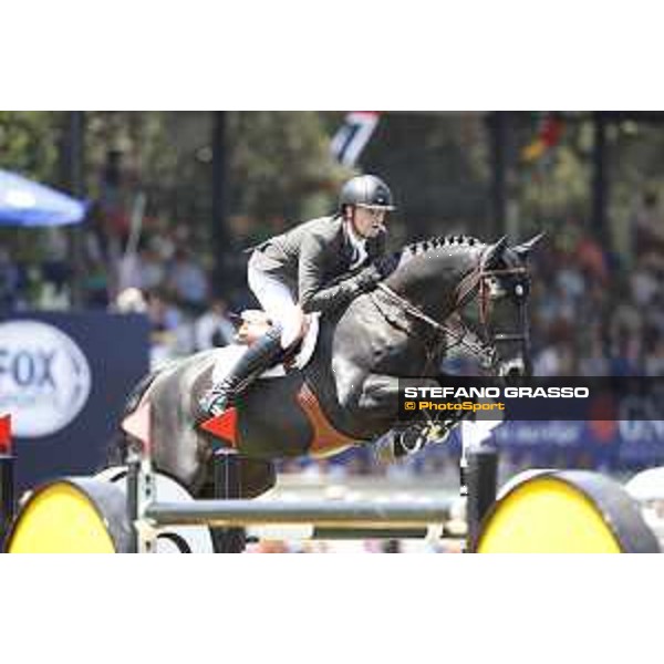 LGCT of Mexico City - Class 12 - Jerome Guery (BEL) on Kel\'Star du Vingt Ponts - Mexico City, Campo Marte - 25 March 2018 - ph.Mario Grassia/LGCT