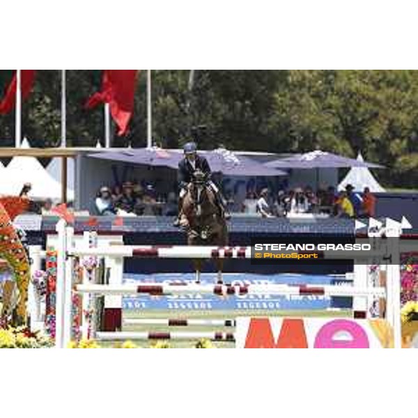 LGCT of Mexico City - Class 12 - Roger Yves Bost (FRA) on Sunshine du Phare - Mexico City, Campo Marte - 25 March 2018 - ph.Mario Grassia/LGCT