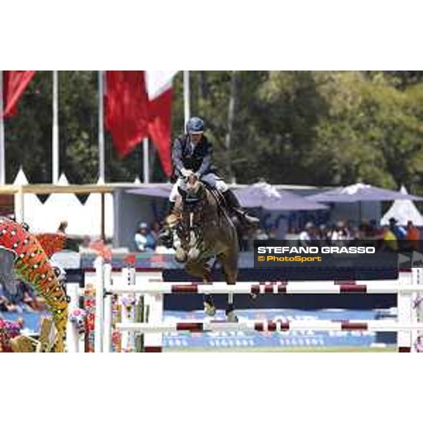 LGCT of Mexico City - Class 12 - Roger Yves Bost (FRA) on Sunshine du Phare - Mexico City, Campo Marte - 25 March 2018 - ph.Mario Grassia/LGCT