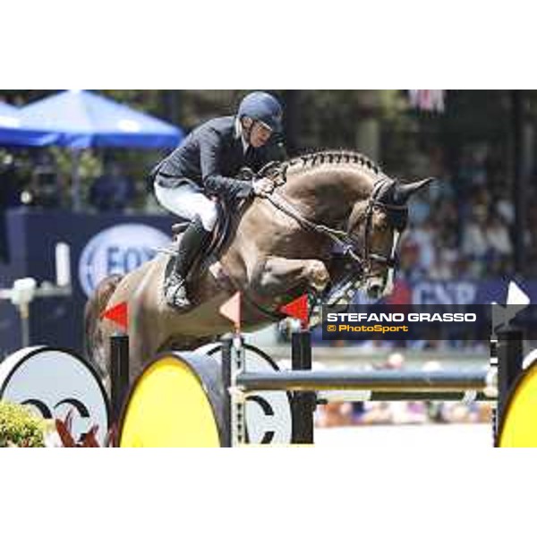 LGCT of Mexico City - Class 12 - Roger Yves Bost (FRA) on Sunshine du Phare - Mexico City, Campo Marte - 25 March 2018 - ph.Mario Grassia/LGCT