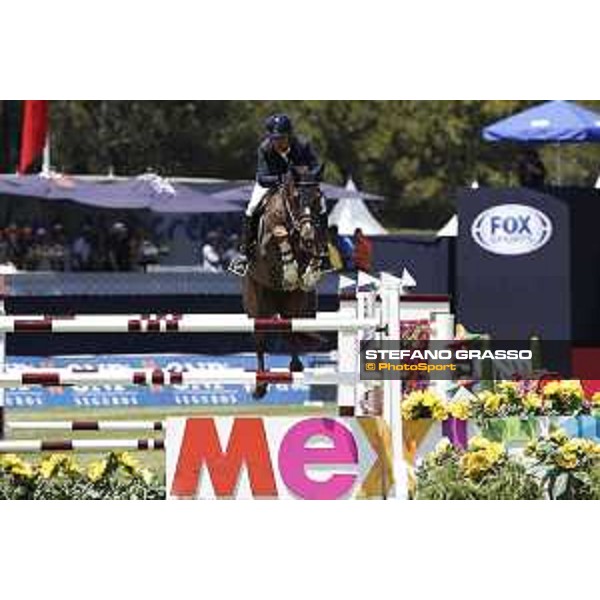 LGCT of Mexico City - Class 12 - Carlos Enrique Lopez Lizarazo (COL) on Ulhane de Conde - Mexico City, Campo Marte - 25 March 2018 - ph.Mario Grassia/LGCT