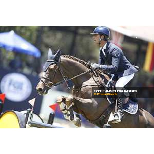 LGCT of Mexico City - Class 12 - Carlos Enrique Lopez Lizarazo (COL) on Ulhane de Conde - Mexico City, Campo Marte - 25 March 2018 - ph.Mario Grassia/LGCT