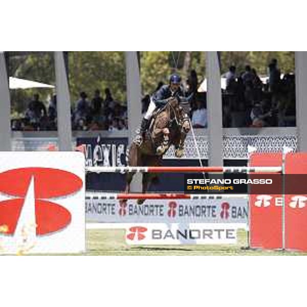 LGCT of Mexico City - Class 12 - Carlos Enrique Lopez Lizarazo (COL) on Ulhane de Conde - Mexico City, Campo Marte - 25 March 2018 - ph.Mario Grassia/LGCT