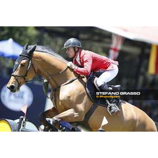 LGCT of Mexico City - Class 12 - Pius Schwizer (SUI) on Chidame Z - Mexico City, Campo Marte - 25 March 2018 - ph.Mario Grassia/LGCT