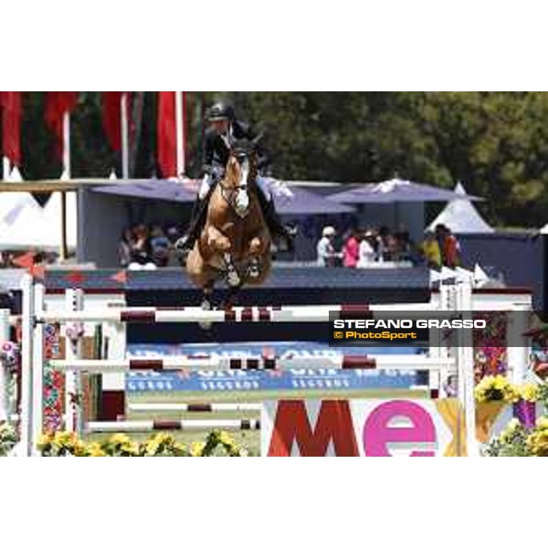 LGCT of Mexico City - Class 12 - Simon Delestre (FRA) on Gain Line - Mexico City, Campo Marte - 25 March 2018 - ph.Mario Grassia/LGCT