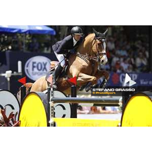 LGCT of Mexico City - Class 12 - Simon Delestre (FRA) on Gain Line - Mexico City, Campo Marte - 25 March 2018 - ph.Mario Grassia/LGCT