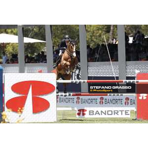 LGCT of Mexico City - Class 12 - Simon Delestre (FRA) on Gain Line - Mexico City, Campo Marte - 25 March 2018 - ph.Mario Grassia/LGCT