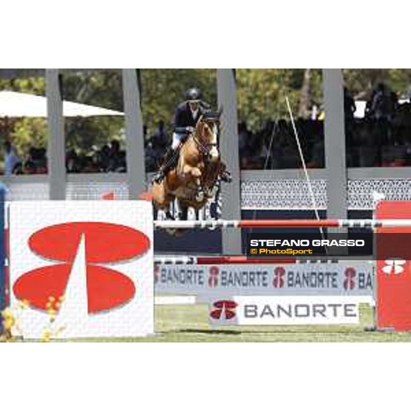 LGCT of Mexico City - Class 12 - Simon Delestre (FRA) on Gain Line - Mexico City, Campo Marte - 25 March 2018 - ph.Mario Grassia/LGCT