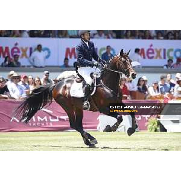 LGCT of Mexico City - Class 12 - Patricio Pasquel (MEX) on Pomerol - Mexico City, Campo Marte - 25 March 2018 - ph.Mario Grassia/LGCT