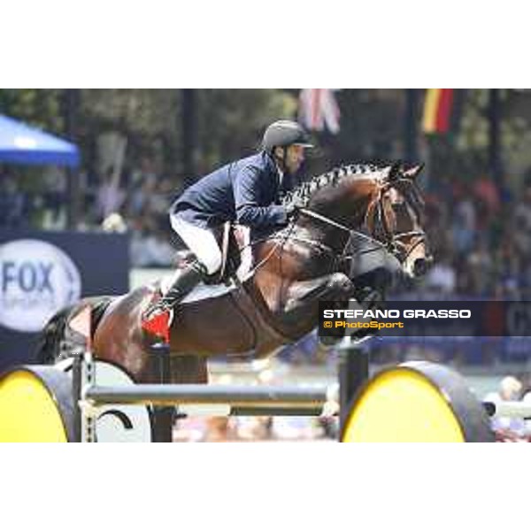 LGCT of Mexico City - Class 12 - Patricio Pasquel (MEX) on Pomerol - Mexico City, Campo Marte - 25 March 2018 - ph.Mario Grassia/LGCT