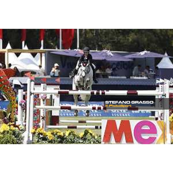 LGCT of Mexico City - Class 12 - Megane Moissonier (FRA) on Umours Batilly - Mexico City, Campo Marte - 25 March 2018 - ph.Mario Grassia/LGCT